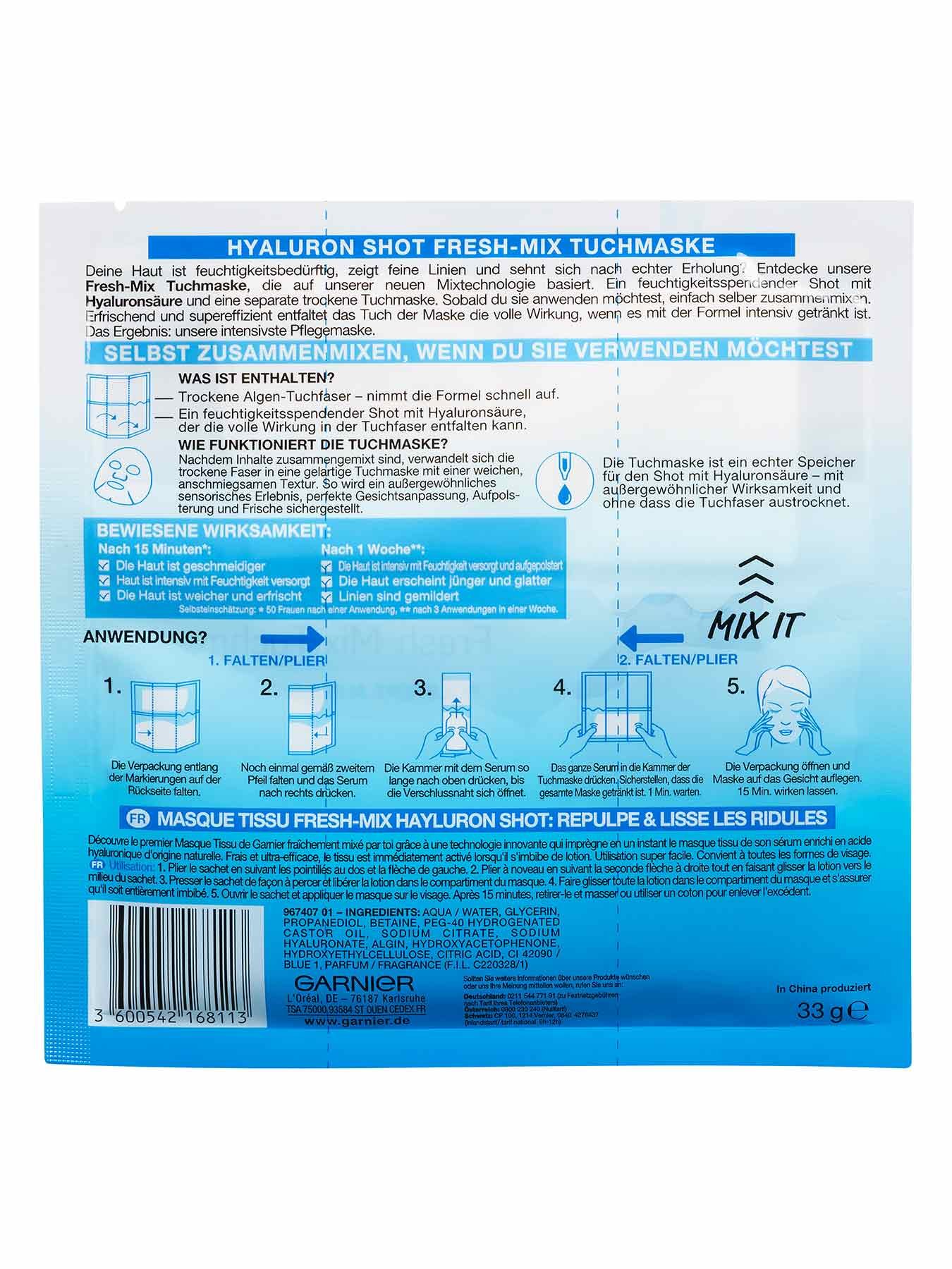 Hyaluron-Shot-Fresh-Mix-Tuchmaske-Hydra-Bomb-33g-Rueckseite-Garnier-Deutschland-gross